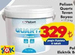 POLİSAN QUARTZ TAVAN BOYASI POLİSAN QUARTZ TAVAN BOYASI